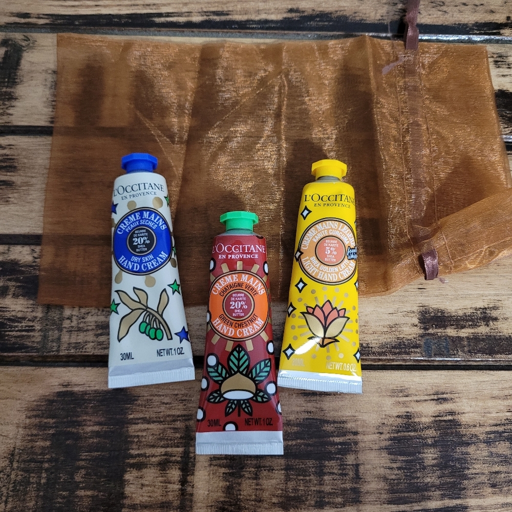 L'occitane lotion set